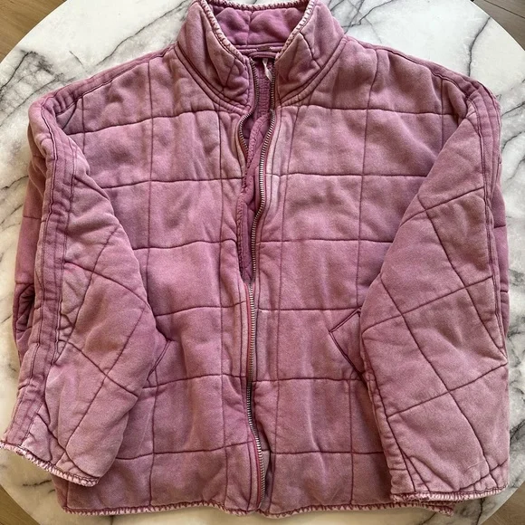 Dolman Quilted Knit Jacket - Picture 3 of 15